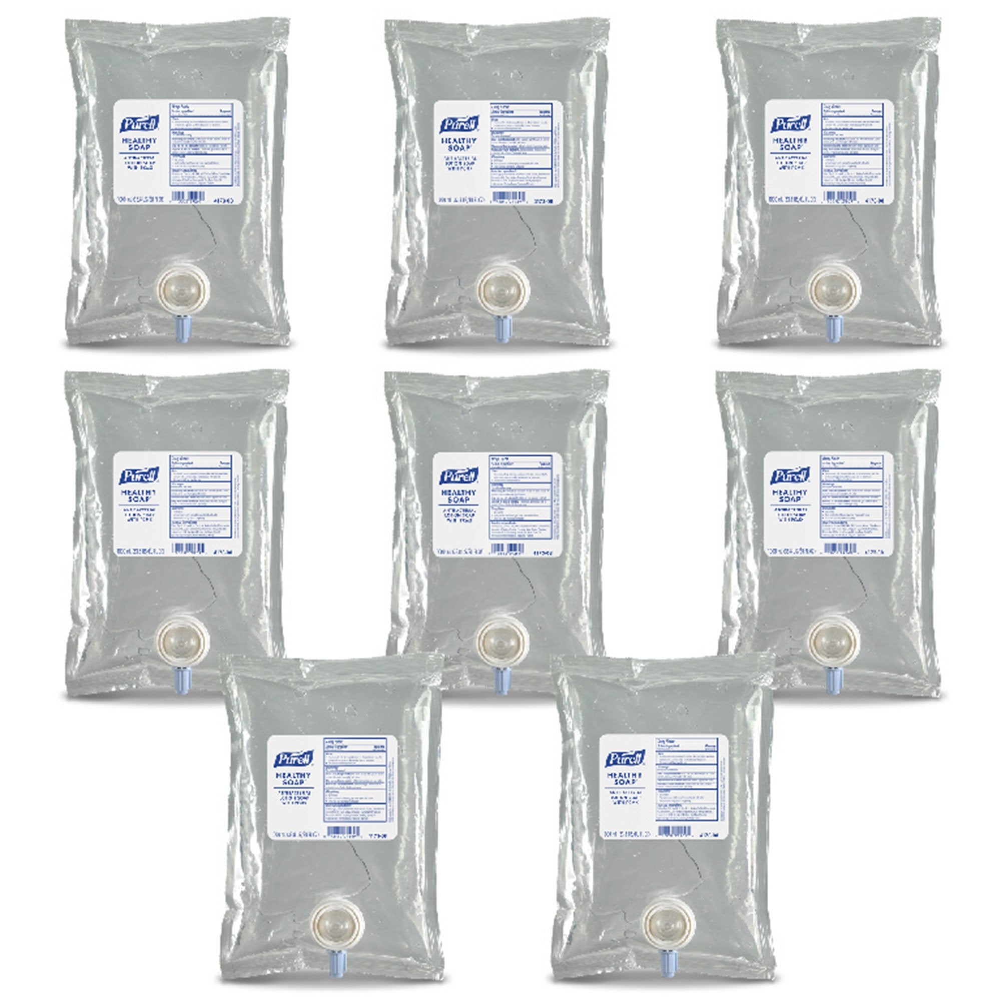 GOJO Purell Healthy Soap Antimicrobial Lotion Soap, 1,000 mL Dispenser Refill Bag (8/CS) 