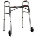 McKesson Aluminum Folding Walker, 25 – 32¼ Inch Height (Case of 4)