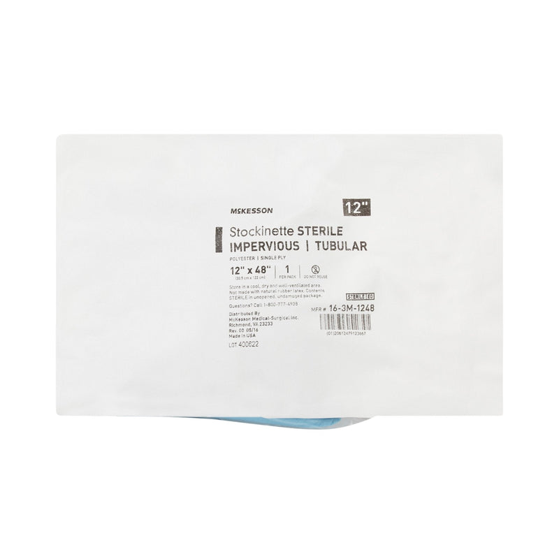 McKesson Brand McKesson Impervious Surgical Stockinette, 12 x 48 Inch (10/CS) 