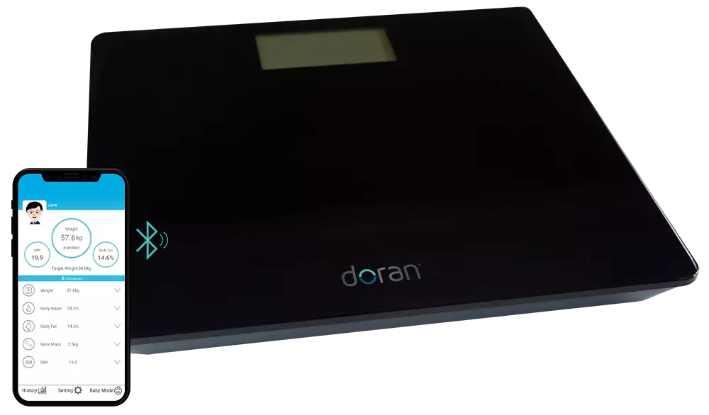 Doran DS600 Bluetooth Flat Scale