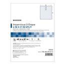 McKesson Sterile Impervious U-Drape, 60 x 81 Inch (Case of 30)