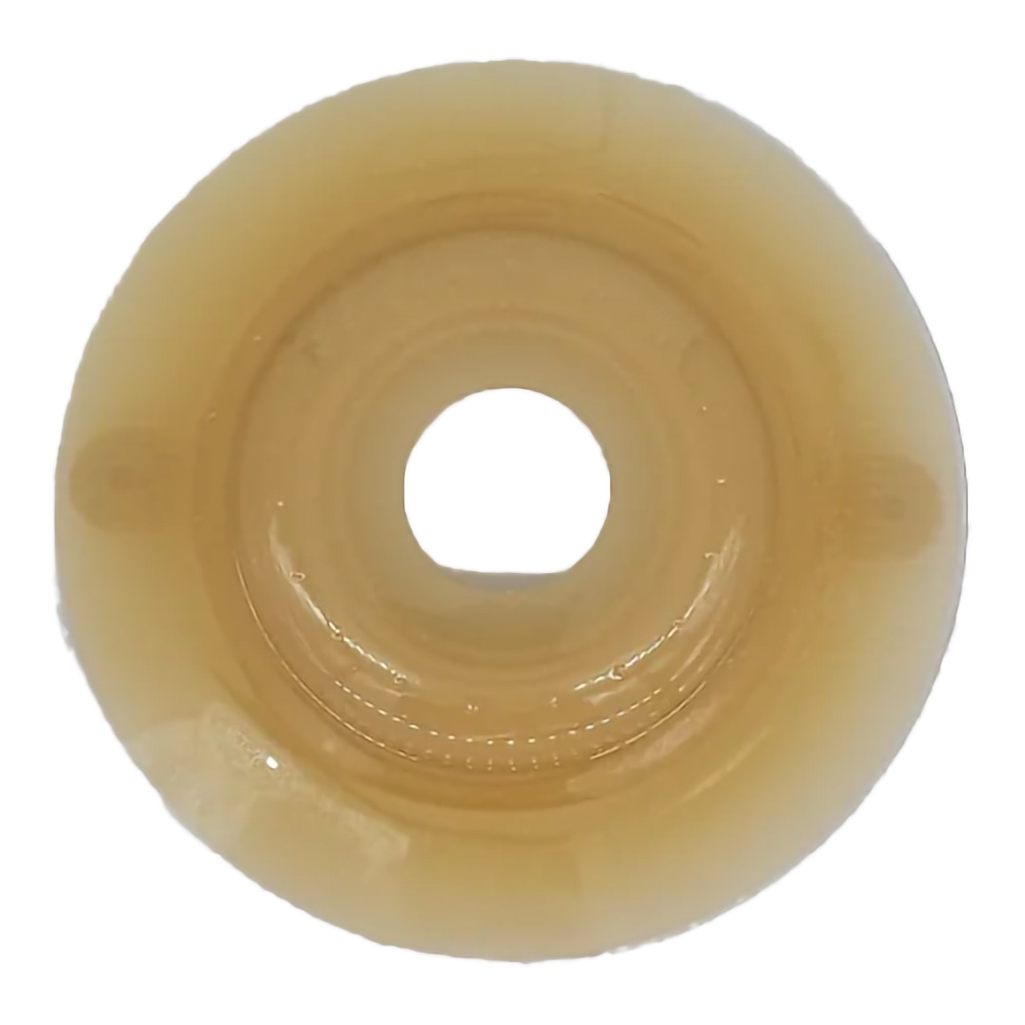 Safe N Simple Ostomy Barrier Precut, Extended Wear Adhesive Tape Collar 57 mm Flange Red Code System 1-1/8 Inch Opening 5 X 5 Inch (40/CS) 