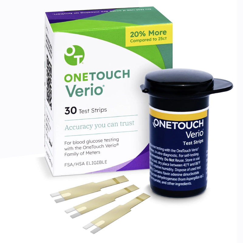 LifeScan OneTouch Verio Flex Blood Glucose Test Strips 