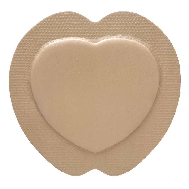 McKesson Brand McKesson Hydrocellular Foam Dressing with Border Silicone Adhesive, Sacral (50/CS) 