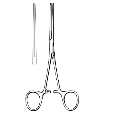 Sklar Bainbridge Thyroid Forceps Straight - 7" - 17-3670 