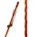 Mabis Healthcare Brazos Twisted Cedar Backpacker Handcrafted Walking Stick, 58-Inch 