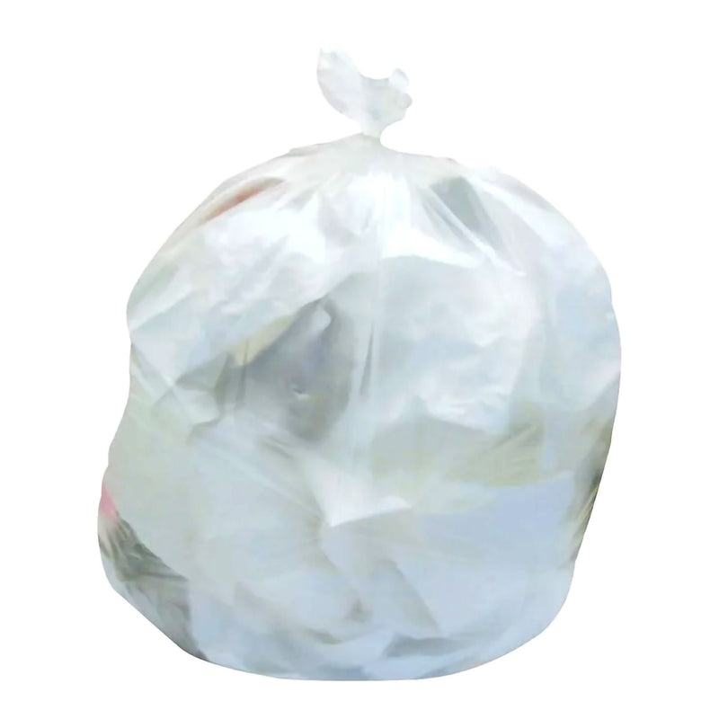 Heritage Super Tuf Trash Bag, Clear, 36-gallon Capacity (Case of 200)