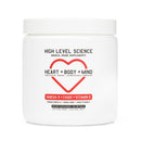High Level Science Heart + Body + Mind Supplement, Omega-3, CoQ10 & Vitamin E (Case of 24)