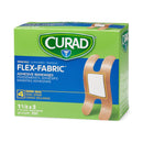 Comfort Cloth Knuckle Tan Adhesive Strip, 1-1/2 x 3 Inch (Case of 1200)