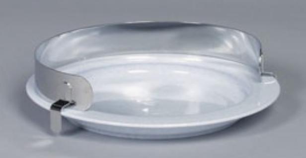 Alimed Plate Guard Stainless Steel, Large For use with 8.5 to 11 Inch Diameter Plates (10/PK) 