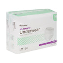 McKesson Ultimate Heavy Absorbency Incontinence Underwear, Medium (80/CS)