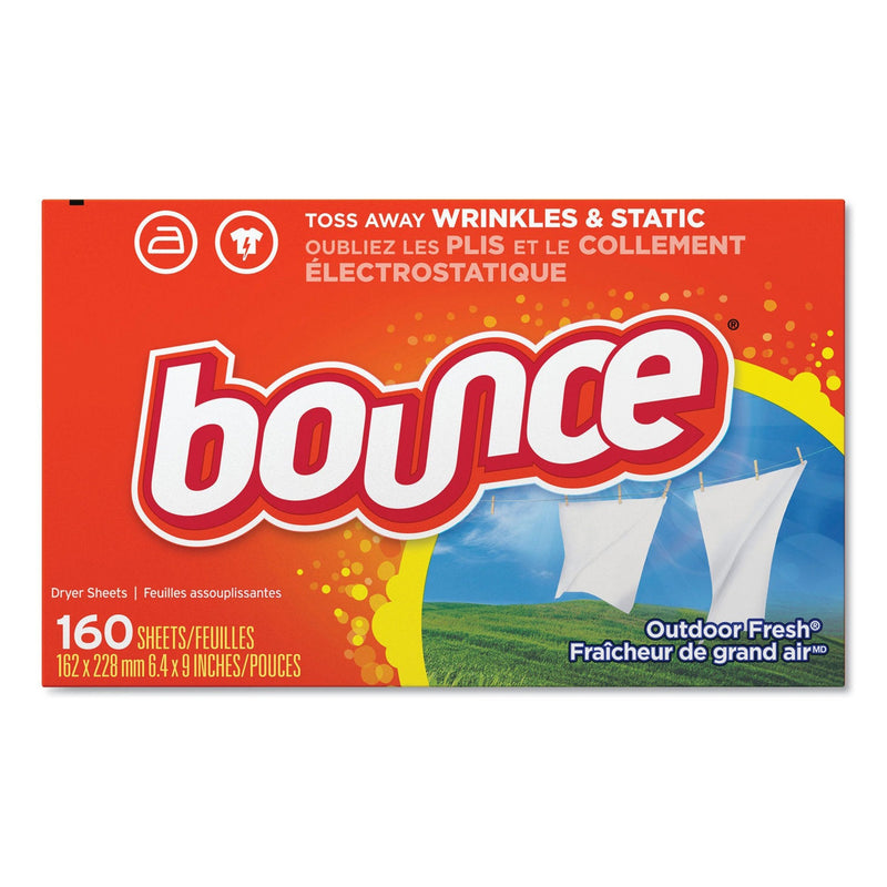 Essendant Co/United Stationers Bounce Outdoor Fresh Fabric Softener Dryer Sheets (6/CS) 