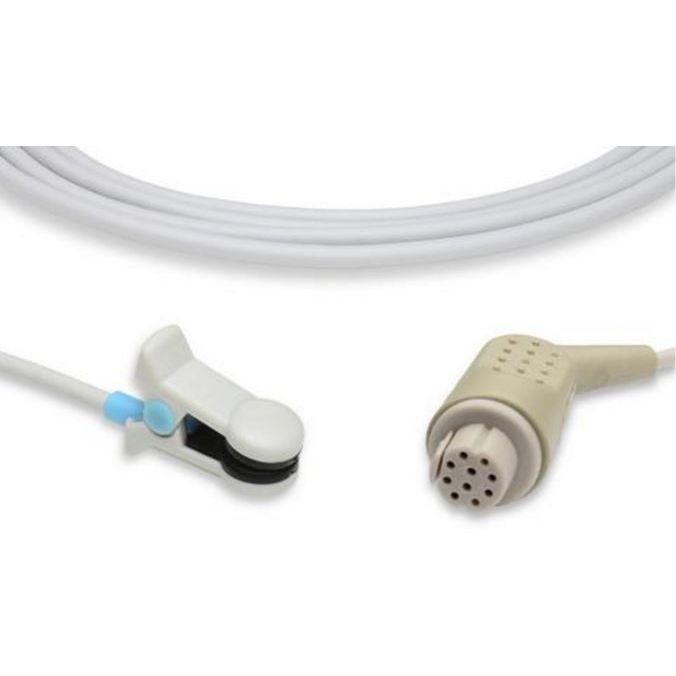 Datex Ohmeda Direct Connect SpO2 Sensor  10-Pin - Adult Ear Clip