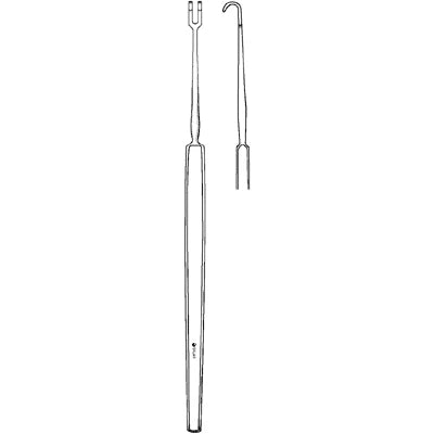 Sklar Dermal Retractor 2 Prong Blunt 5-1/4" - 47-2516