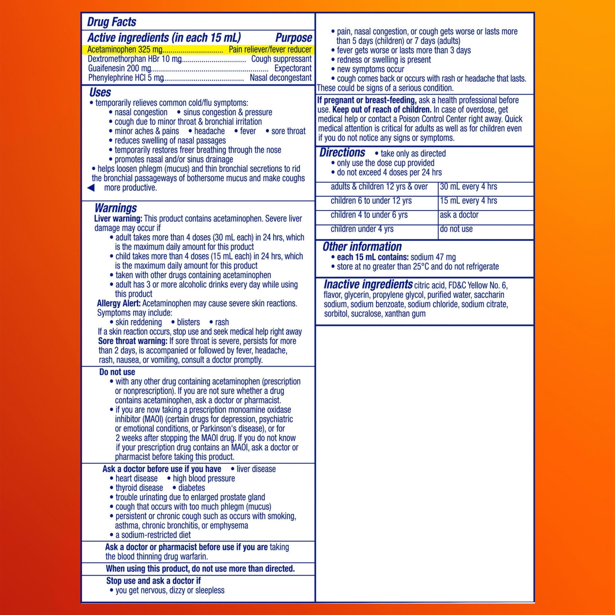 Procter & Gamble DayQuil Severe Cold & Flu Liquid 