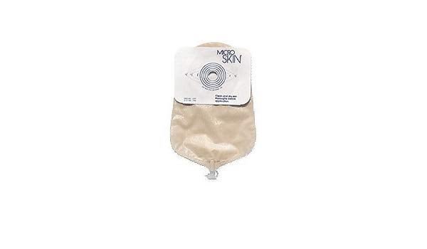 One-Piece Clear Urostomy Pouch, 9 Inch Length, Up to 1½ Inch Stoma (Box of 10)