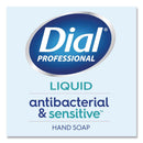 Antibacterial Soap Dial Professional Antibacterial & Sensitive + Aloe Liquid 11 oz. Pump Bottle Unscented (Carton of 12)