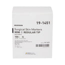 McKesson Brand McKesson Skin Marker, Prep-Resistant Gentian Violet Ink, Regular Tip, Mini Size (100/BX) 