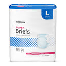 McKesson Super Moderate Absorbency Incontinence Briefs, Large (Case of 72)