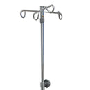 IV Stand Floor Stand 4 Hooks 5 Legs with Casters (Case)