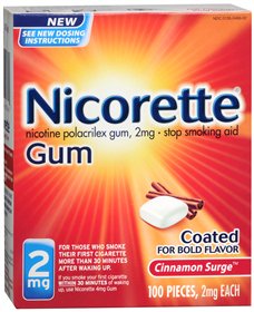 Glaxo Consumer Products Nicorette Stop Smoking Aid, 2 mg Strength 