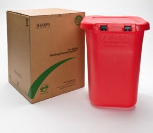 Sharps Compliance TakeAway Recovery System Sharps Container 