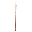 Brazos Twisted Oak Traveler's Handcrafted Walking Stick, 55-Inch, Red (Each)