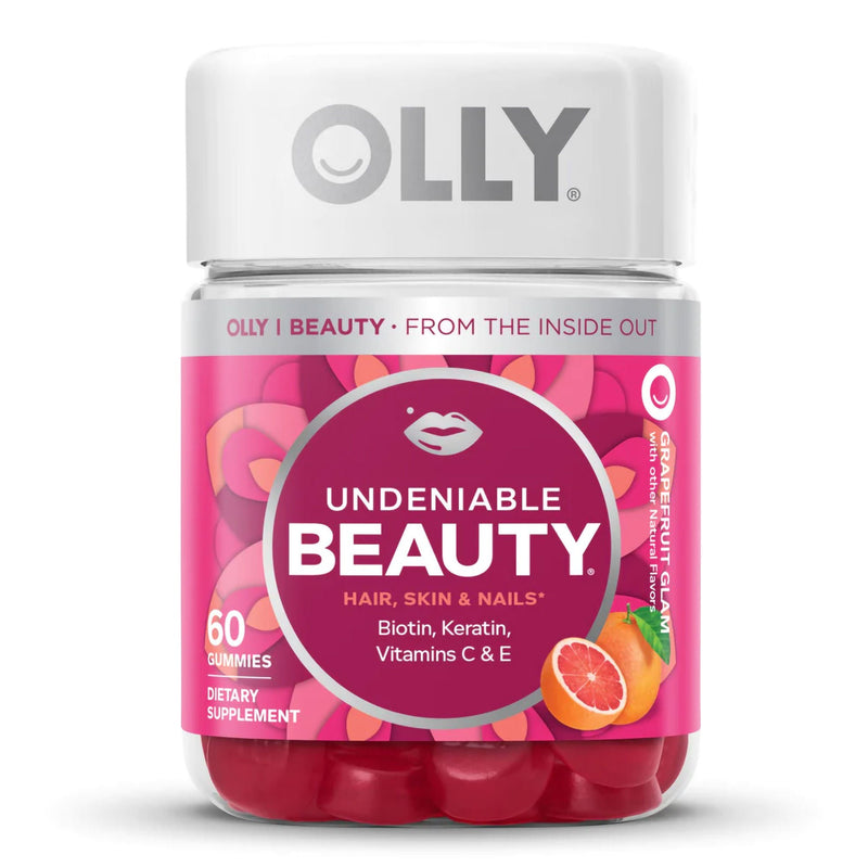 Olly Undeniable Beauty Gummies Grapefruit Glam (Bottle of 60)