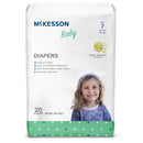 McKesson Baby Diaper, Size 7 for Children weighing 41+ lbs. (Case of 4)