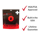 Med Packs First Aid Kit to Stop Bleeding – Emergency Supplies in Portable Pouch (Each)