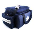 Trauma Bag MedSource Navy Blue Water Resistant Fabric 10-1/2 X 12 X 20 Inch (Each)