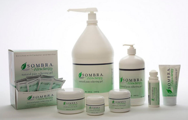 Topical Pain Relief Sombra Warm Therapy 3% Strength Camphor / Menthol / Capsaicin Topical Gel 4 oz. (Each)