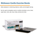 McKesson Exercise Resistance Band, Black, 5" x 6 Yard, Extra-Heavy Resistance (Each)