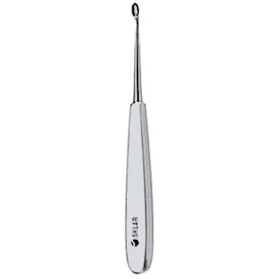 Sklar Williger Bone Curette - 6-3/4", Straight, Round,