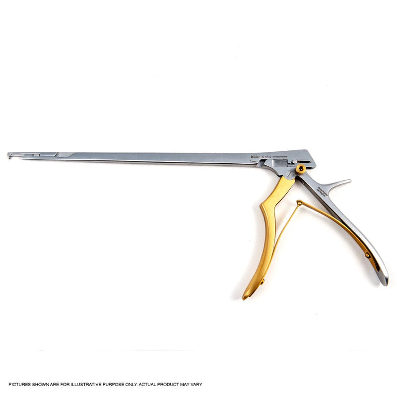 Sklar Kerrison Rongeur - 9", Detachable Shaft, Downwards Cutting (90°), 3mm Tip, Thin Footplate - 42-6723 