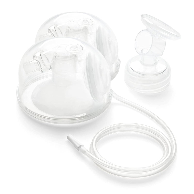 Mother's Milk Inc SpeCtra 24-mm CaraCups Wearable Milk Collection Kit for SpeCtra Breast Pumps 
