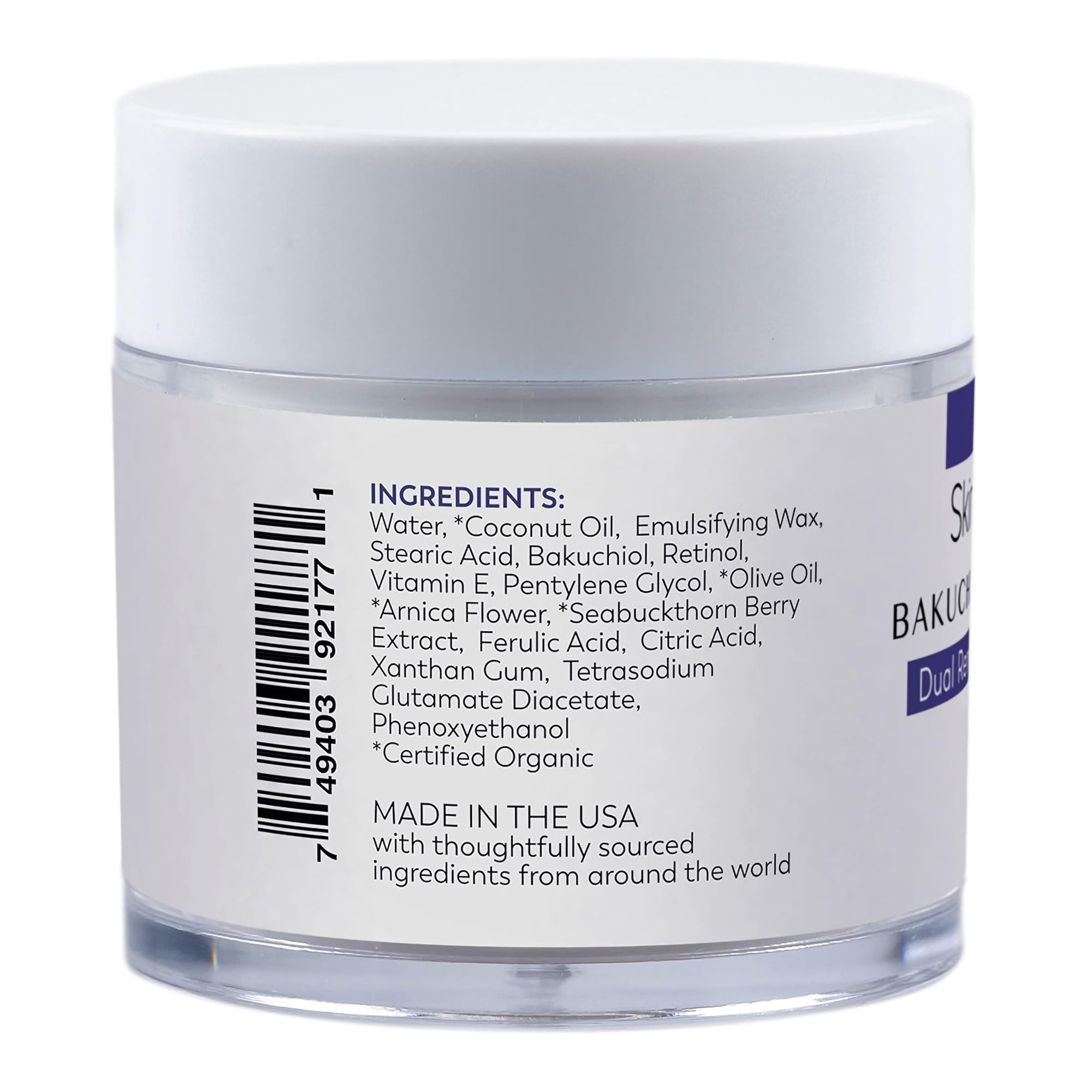 Skintensive LLC Skintensive Bakuchiol + Retinol Dual Renewal PM Cream (12/CS) 