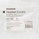 McKesson Sanitary Headset Cover, Small, White (Case of 1000)