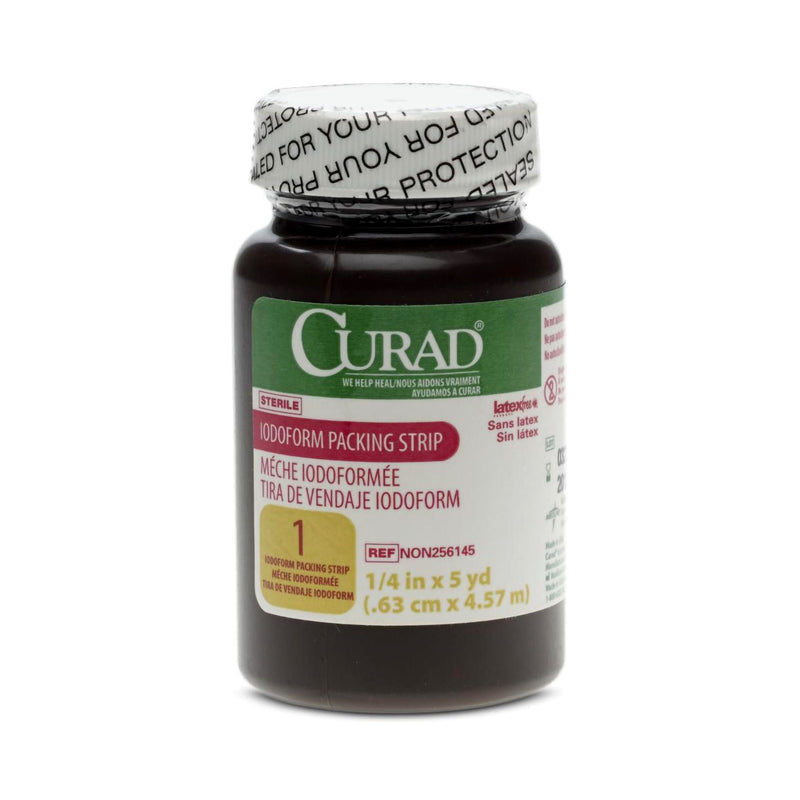 Curad Iodoform Wound Packing Strip, 1/4 Inch x 5 Yard (Case of 12)