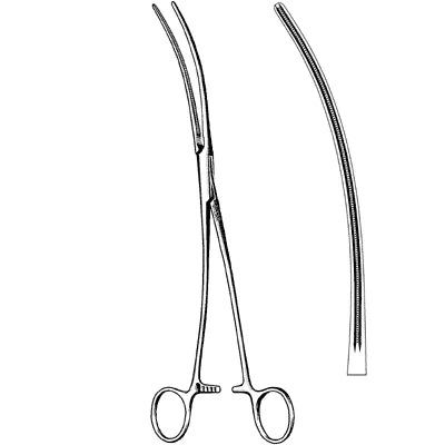 Sklar DeBakey Aortic Aneurysm Clamp (CensiTrac Marked) - 52-6662c 