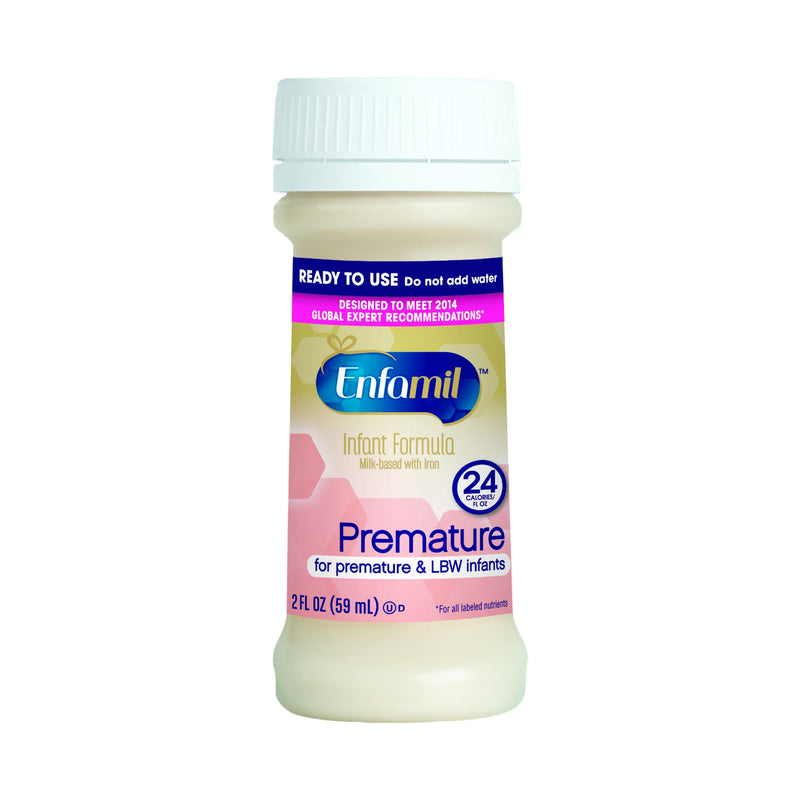 Mead Johnson Enfamil Premature with Iron Infant Formula, 2-ounce Nursette Bottle (48/CS)
