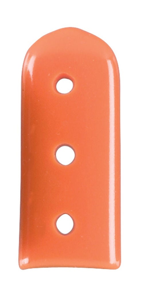 Instrument Tip Guard Tip-It 1/16 X 3/8 X 1 Inch, Size 7, Vented, Orange (Pack of 50)