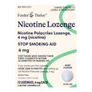 Foster & Thrive Nicotine Polacrilex 4 mg (Nicotine) Lozenges Mint (Pack of 72)
