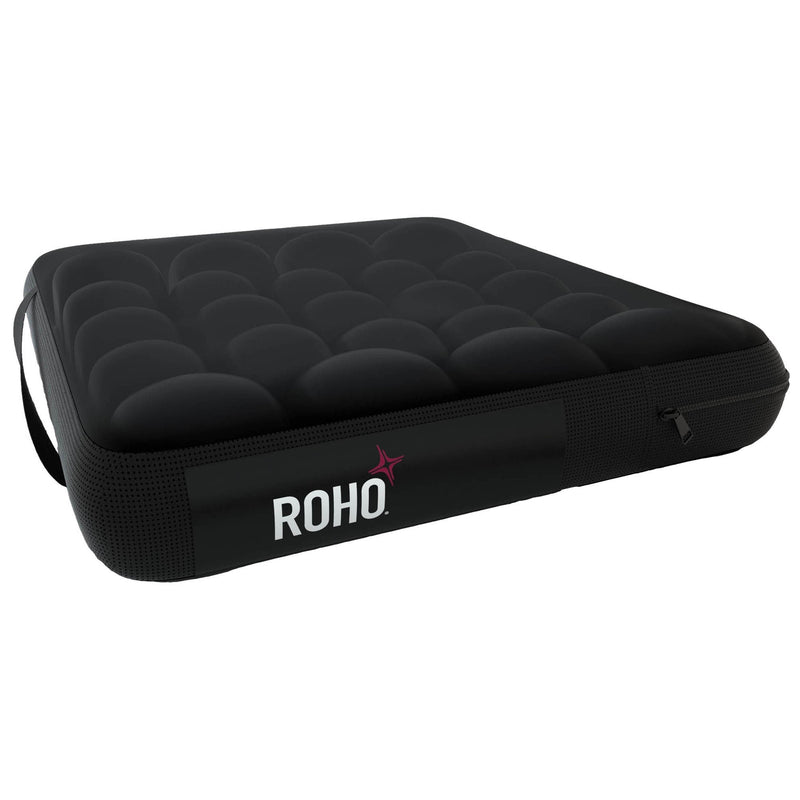 ROHO Mosaic Inflatable Seat Cushion, 18 x 16 x 3 Inch, Air Cells, Black (Each)