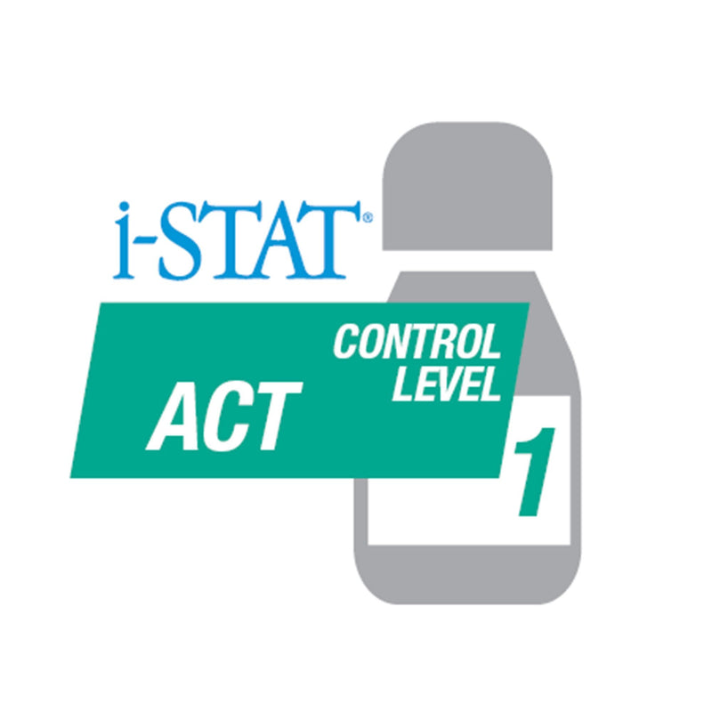 Control i-STAT Activated Clotting Time (ACT) Level 1 10 Vials (Box of 10 Vials) 