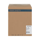 McKesson Blue Flat Stretcher Sheet, 40 x 90 Inch (Case of 50)