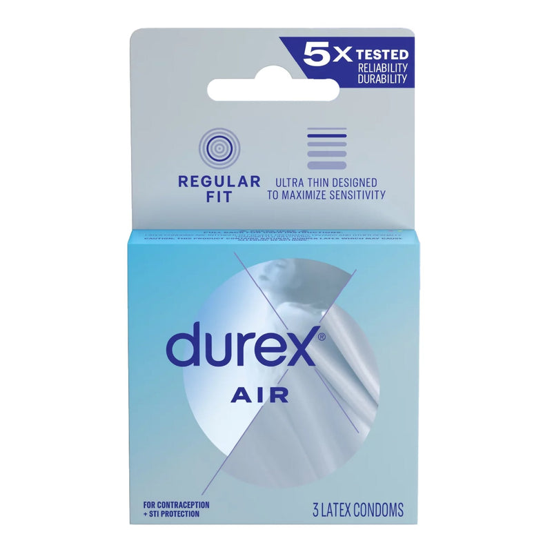 RB Health US LLC Durex Air Lubricated Latex Condoms (3/BX) 
