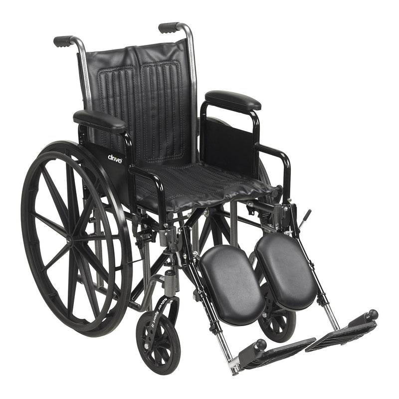 McKesson Brand McKesson Wheelchair, 16 Inch Seat Width 