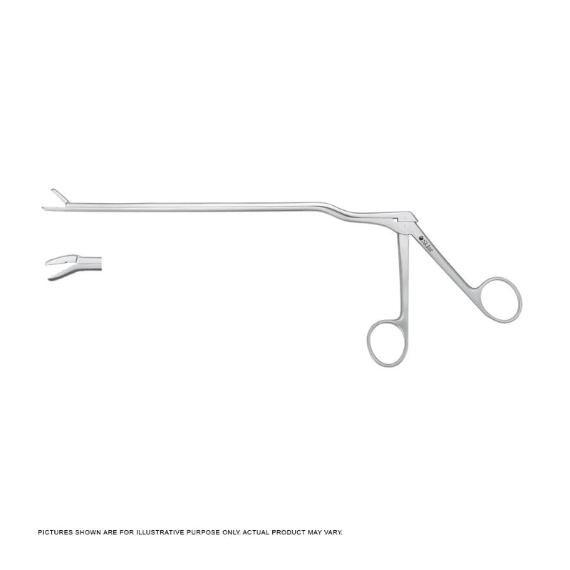 Sklar Caspar Rongeur - 7-1/4", Down Angled Jaw, 4mm x 14mm Tip, Bayonet Shaft - 43-2084 