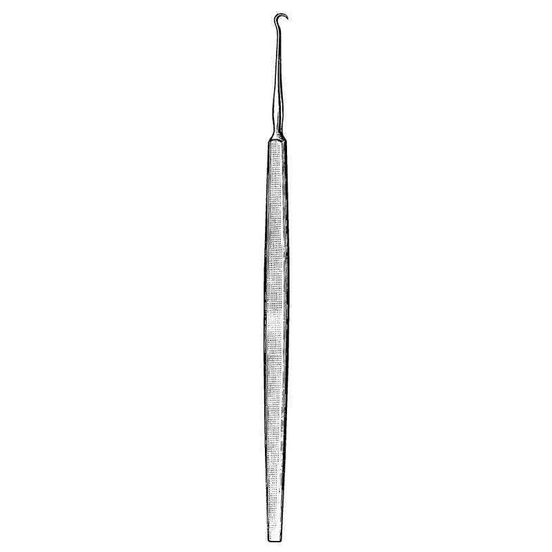 Econo Sterile Frazier Tissue Hook - 5", Sharp, Disposable, CS 25 - 96-2485 